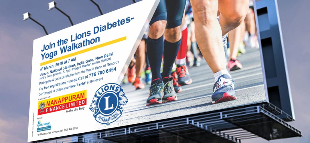 The launch of Diabetes as a Global Cause by Lions Clubs International, Chicago 